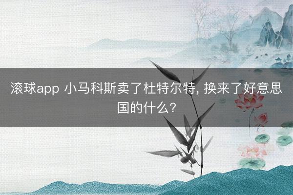 滚球app 小马科斯卖了杜特尔特， 换来了好意思国的什么?